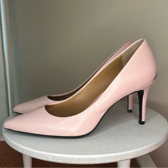 Calvin Klein Gayle Pump Heels Pale Powder Pink Womens - Picture 16 of 16